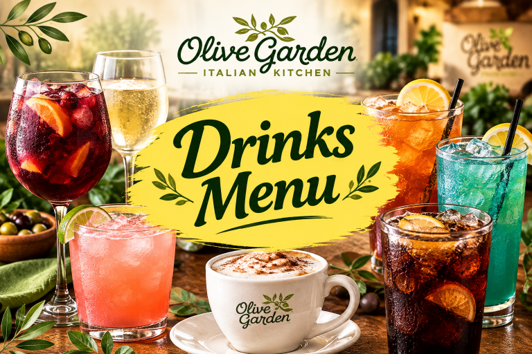 olive garden drinks menu
