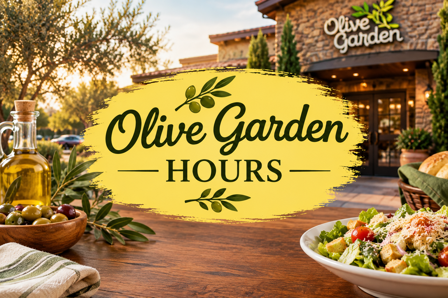 olive garden hours